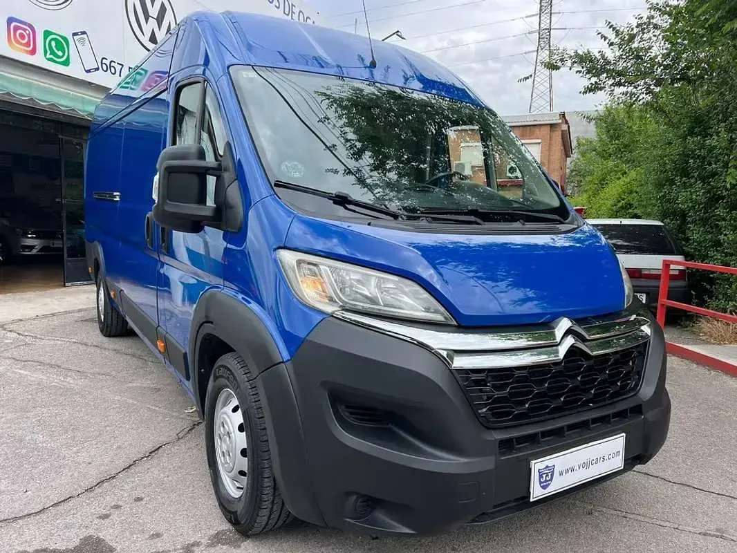 Usado Citroën Jumper 150 CV (110 kW) 2015 Azul Monovolumen