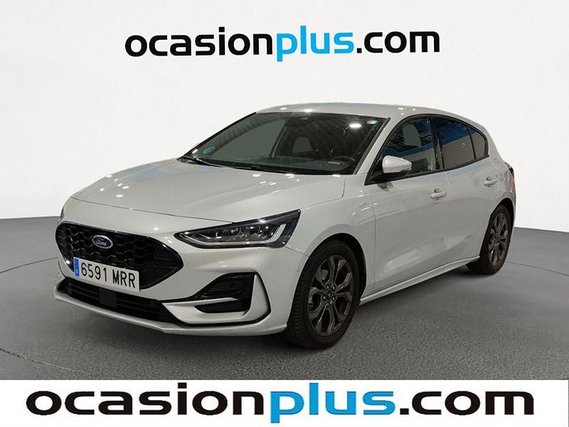 Gris plata Usado 2024 Ford Focus ST-Line Utilitario | 20.591 € (Precio justo) - Imagen 1/4