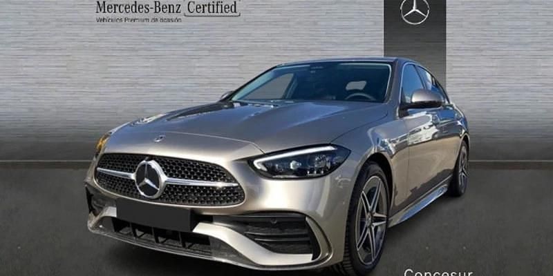 Plateado Usado 2024 Mercedes C200 Berlina | 40.900 € (Precio justo) - Imagen 1/4