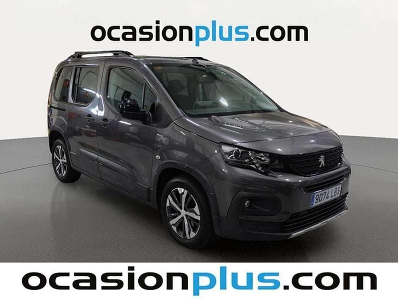 Usado Peugeot Rifter GT-line 99 CV (72 kW) 2019 Plateado Monovolumen