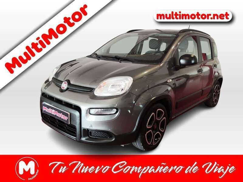 Gris Usado 2022 Fiat Panda Utilitario | 9990 € (Buen precio) - Imagen 1/4