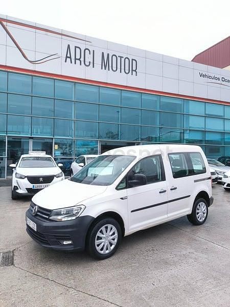 Usado VW Caddy 122 CV (89 kW) 2020 Blanco Monovolumen