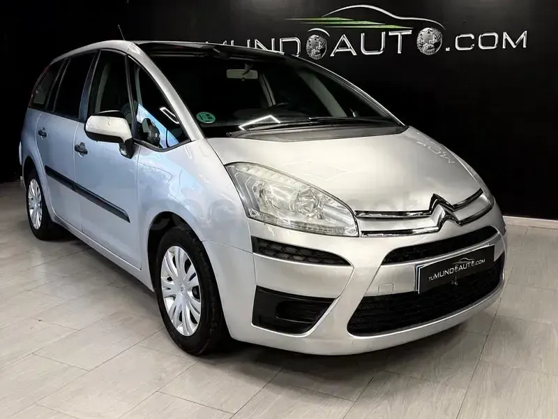 Usado Citroën C4 Picasso Seduction 120 CV (88 kW) 2012 Gris / plata Monovolumen