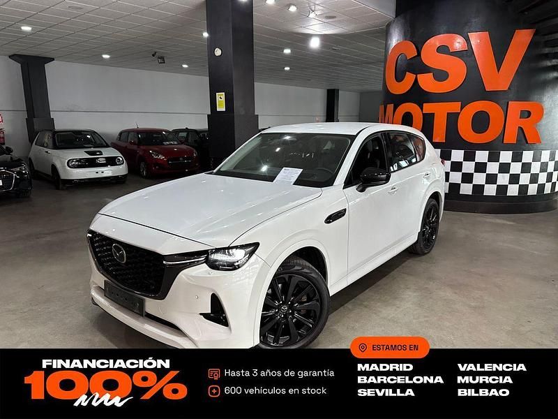 Blanco Usado 2023 Mazda CX-60 Homura-Line SUV | 34.450 € (Precio justo) - Imagen 1/4