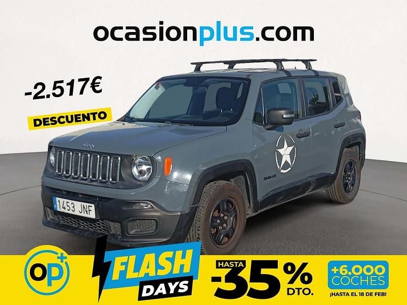 Usado Jeep Renegade Sport 120 CV (88 kW) 2016 Gris SUV