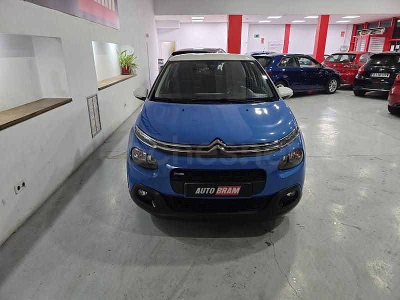 Usado Citroën C3 Feel 82 CV (60 kW) 2017 Azul Berlina
