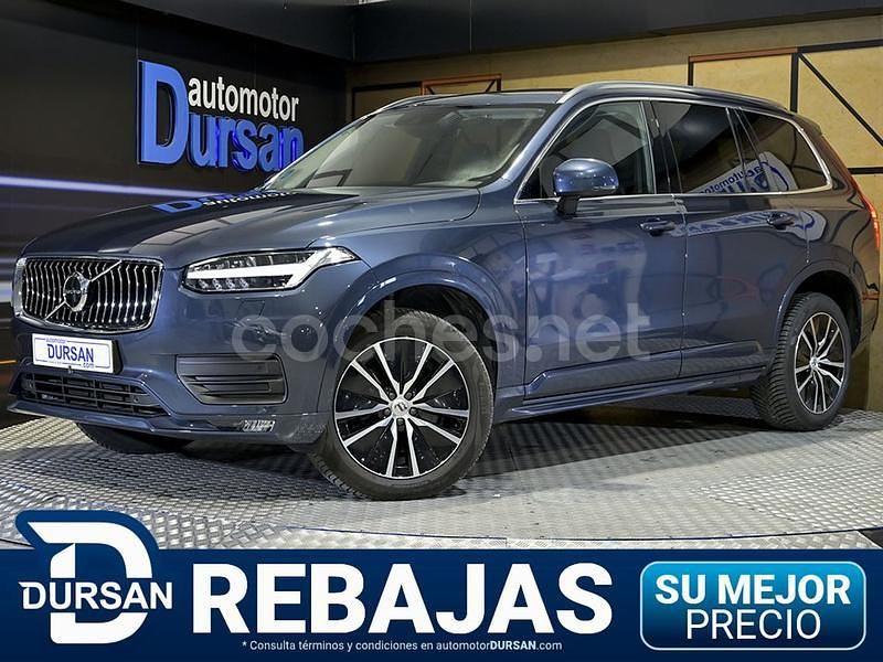 Gris / plata Usado 2021 Volvo XC90 Momentum SUV | 41.990 € (Caro) - Imagen 1/4