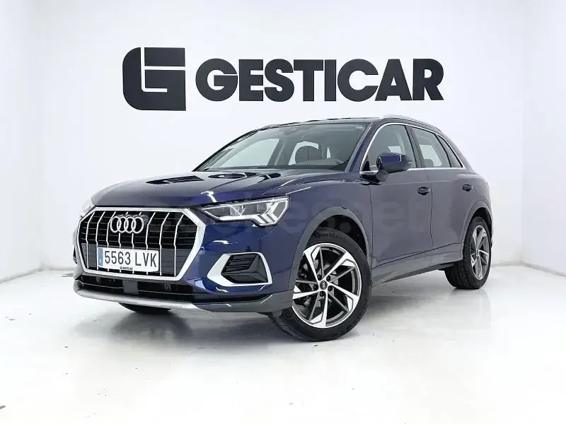 Usado Audi Q3 Advanced Plus 150 CV (110 kW) 2021 Azul SUV