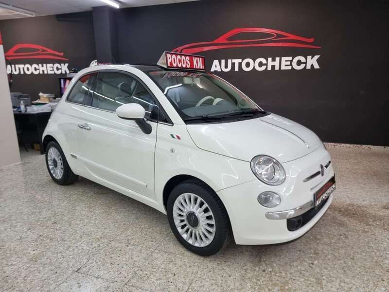 Blanco Usado 2010 Fiat 500 Lounge Utilitario | 7490 € (Precio justo) - Imagen 1/4