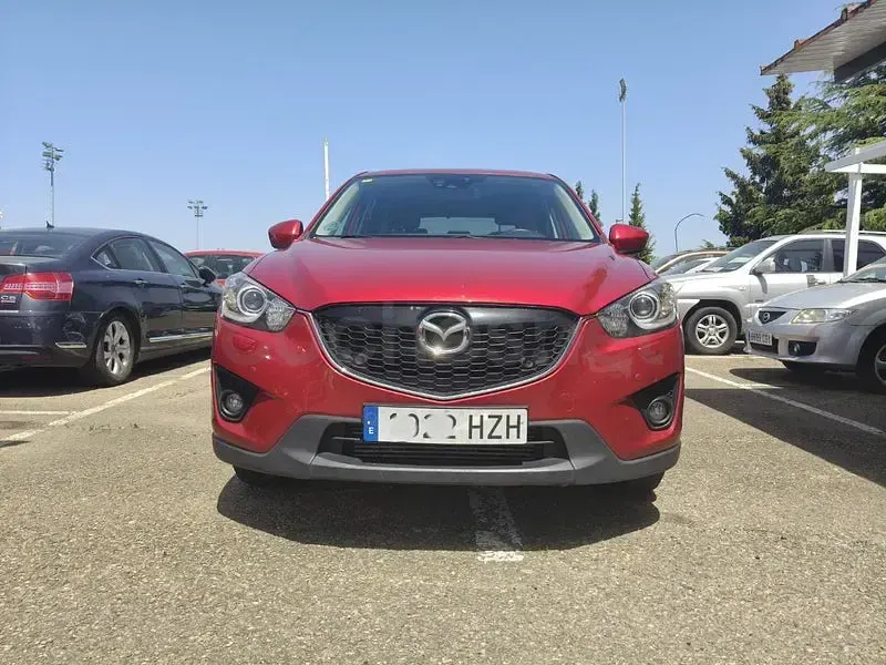 Usado Mazda CX-5 Style 150 CV (110 kW) 2014 Granate SUV