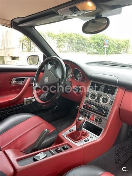 Usado Mercedes SLK320 218 CV (160 kW) 2001 Gris / plata Descapotable