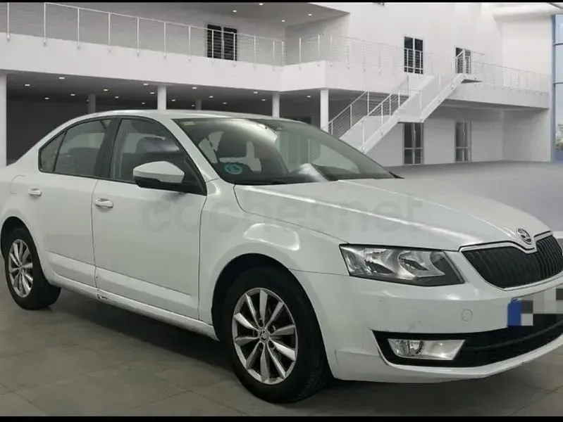 Usado Skoda Octavia GreenLine 110 CV (80 kW) 2016 Blanco Familiar