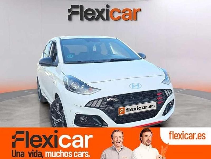 Blanco Usado 2024 Hyundai i10 N Line Utilitario | 13.490 € (Buen precio) - Imagen 1/4