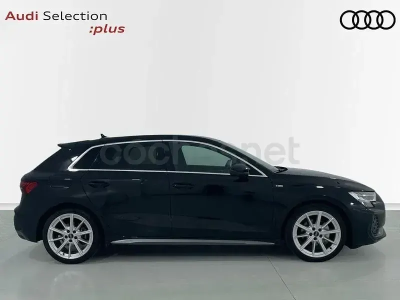 Usado Audi A3 S-Line 150 CV (110 kW) 2025 Negro Berlina