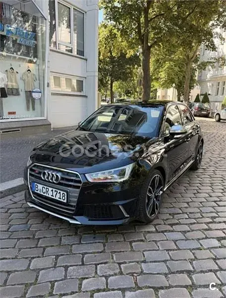 Usado Audi S1 Sportback 231 CV (169 kW) 2015 Negro Utilitario