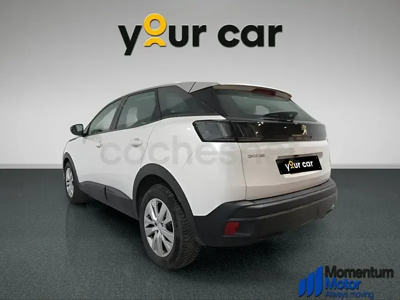Usado Peugeot 3008 Active 130 CV (95 kW) 2021 Blanco SUV