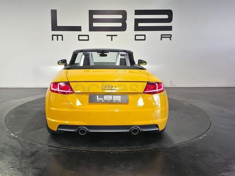 Usado Audi TT Roadster S-Line 184 CV (135 kW) 2015 Amarillo Descapotable