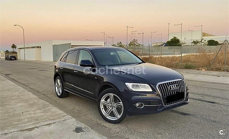 Azul Usado 2017 Audi Q5 S-Line SUV | 16.500 € (Buen precio) - Imagen 1/4