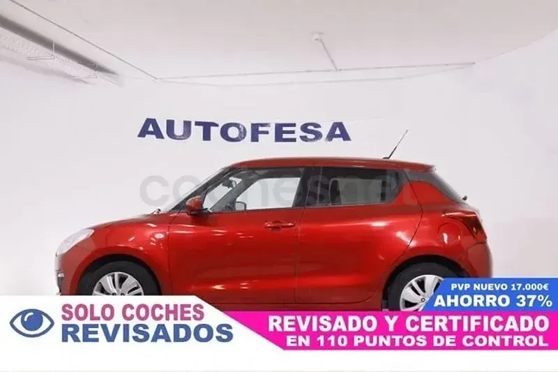 Usado Suzuki Swift GLX 90 CV (66 kW) 2018 Granate Utilitario