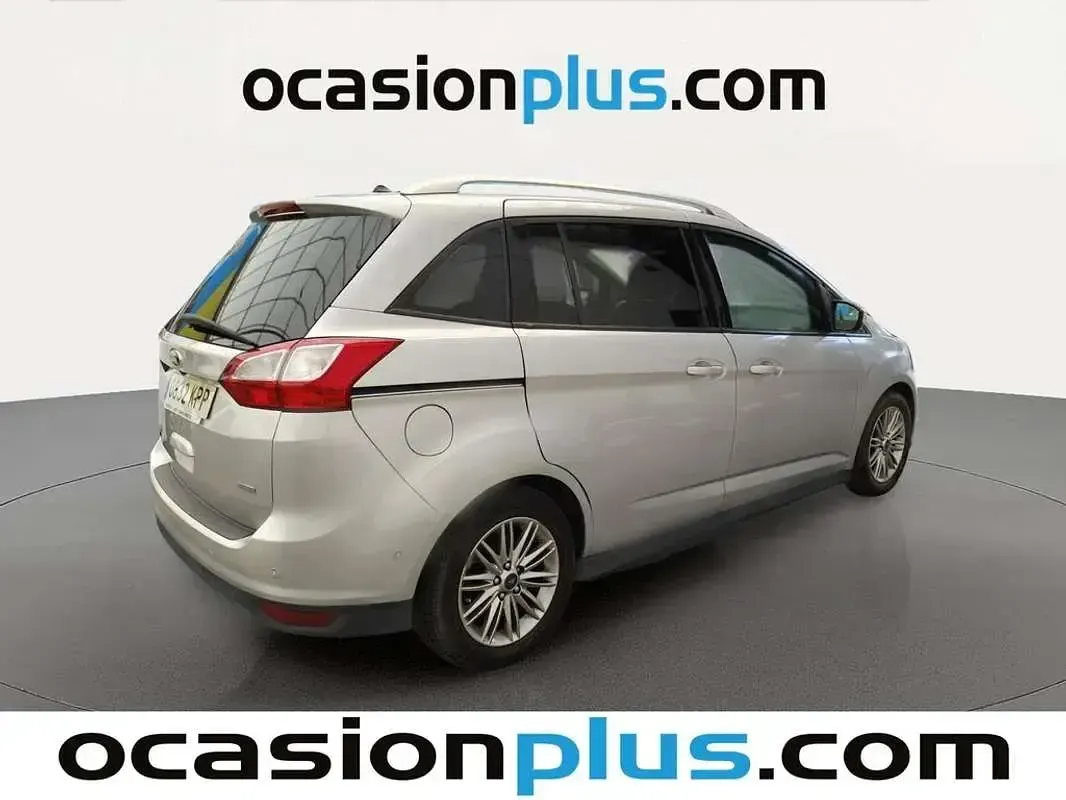 Usado Ford Grand C-Max Trend+ 125 CV (91 kW) 2018 Gris Monovolumen