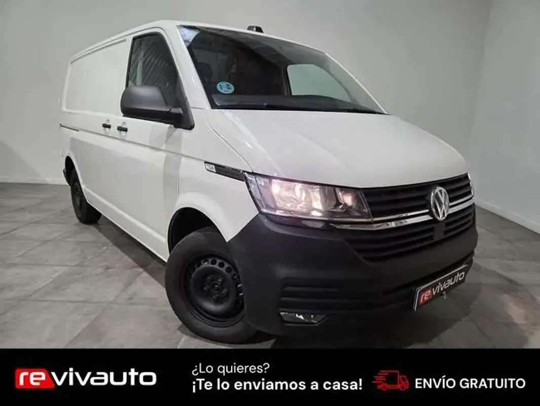 Usado VW Transporter 102 CV (75 kW) 2021 Blanco Van