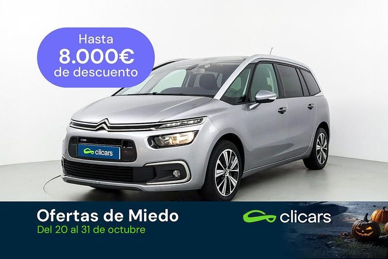 Gris Usado 2017 Citroën Grand C4 Picasso Feel Monovolumen | 10.990 € (Precio justo) - Imagen 1/4
