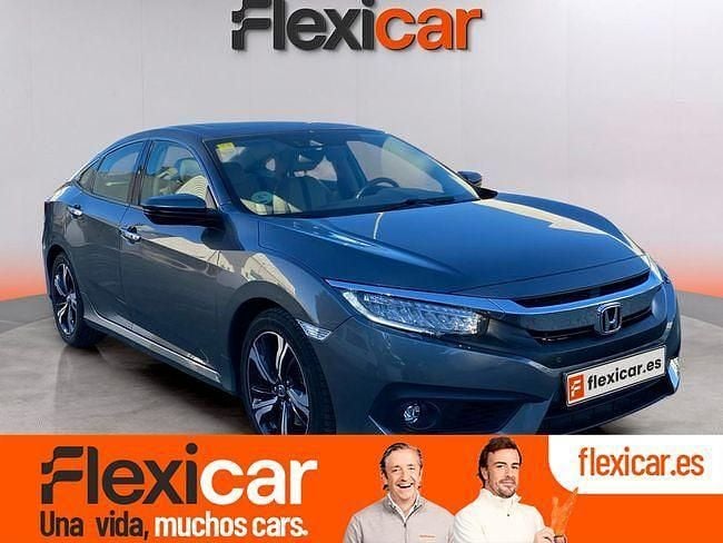 Gris / plata Usado 2018 Honda Civic Prestige Berlina | 20.990 € (Buen precio) - Imagen 1/4