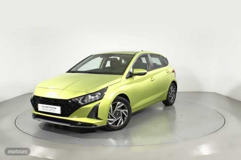 Lucid lime Usado 2024 Hyundai i20 Berlina | 17.400 € (Precio justo) - Imagen 1/4
