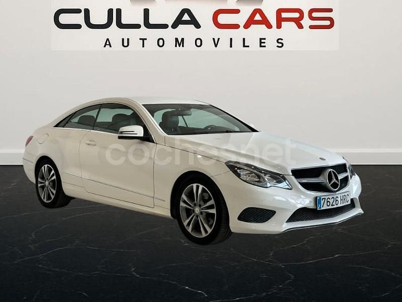 Blanco Usado 2013 Mercedes E220 Coupe | 17.499 € (Un poco caro) - Imagen 1/4