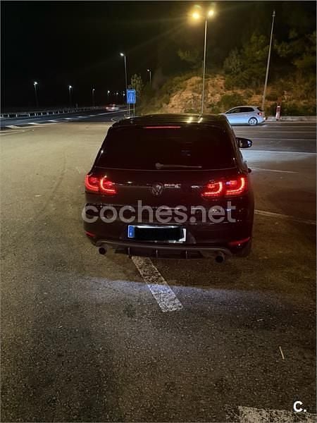 Usado VW Golf VII GTI 210 CV (154 kW) 2012 Negro Berlina
