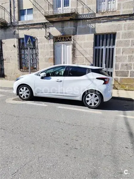 Usado Nissan Micra Acenta 92 CV (67 kW) 2021 Blanco Utilitario
