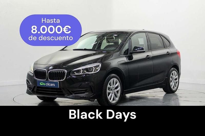 Negro Usado 2021 BMW 225 Active Tourer Monovolumen | 15.490 € (Buen precio) - Imagen 1/4