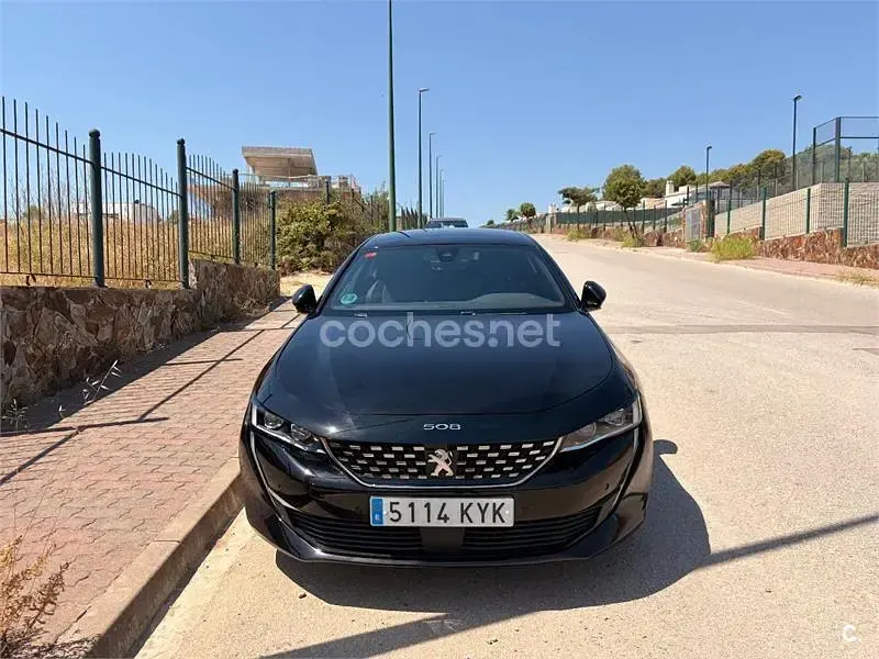 Usado Peugeot 508 GT-line 160 CV (117 kW) 2019 Negro Berlina
