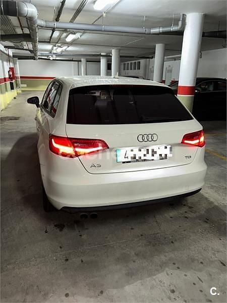 Usado Audi A3 150 CV (110 kW) 2013 Blanco Berlina