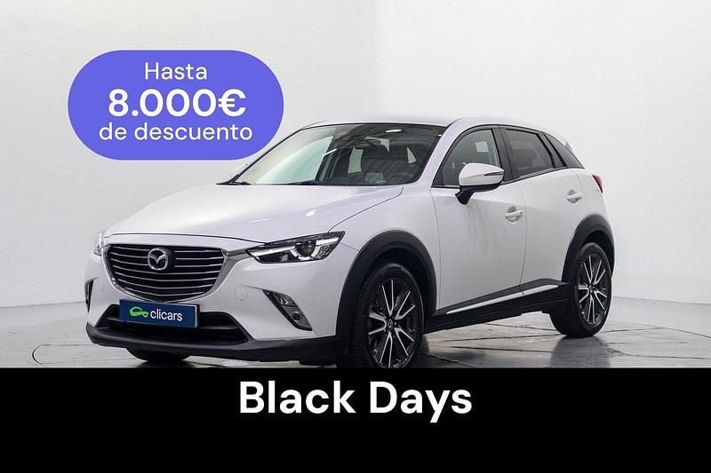 Blanco Usado 2015 Mazda CX-3 Luxury SUV | 12.990 € (Buen precio) - Imagen 1/4