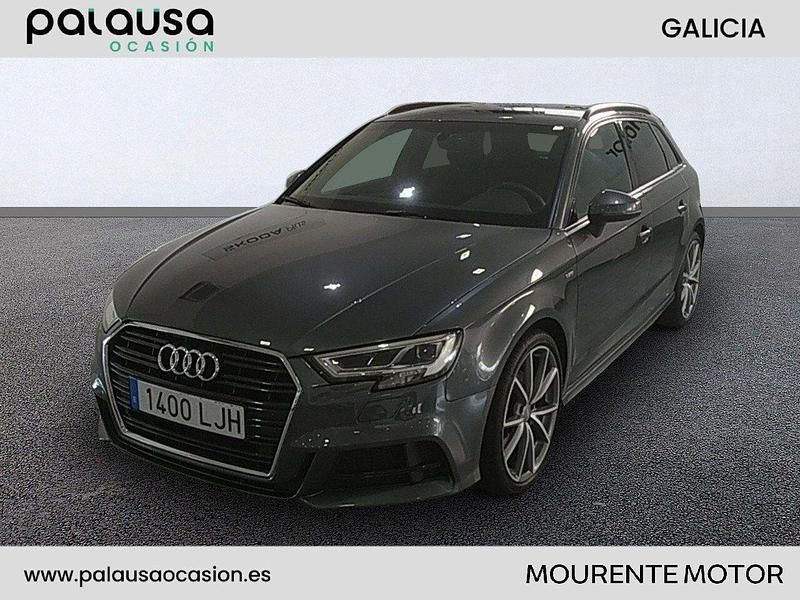 Gris Usado 2020 Audi A3 Sportback S-Line Berlina | 25.990 € (Un poco caro) - Imagen 1/4
