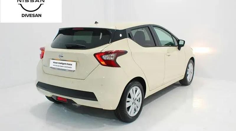 Usado Nissan Micra Acenta 100 CV (73 kW) 2020 Ivory Utilitario