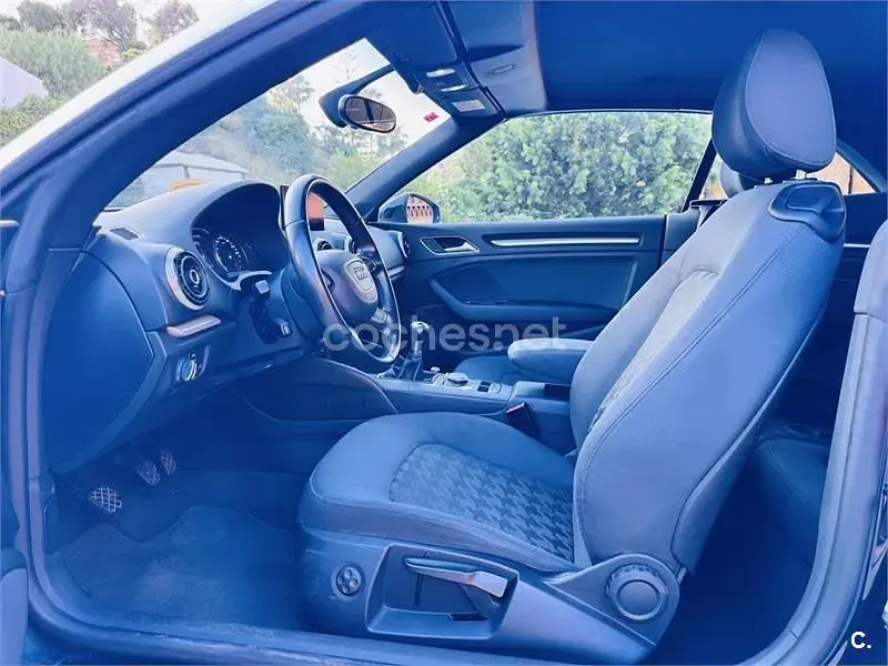 Usado Audi A3 Cabriolet 150 CV (110 kW) 2015 Negro Descapotable