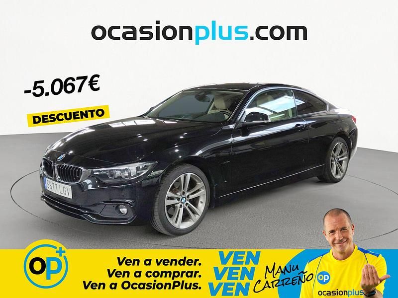 Usado BMW 420 190 CV (139 kW) 2020 Negro Coupe