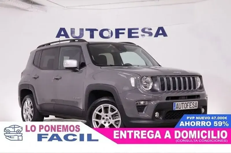 Usado Jeep Renegade Limited 190 CV (139 kW) 2022 Gris / plata SUV