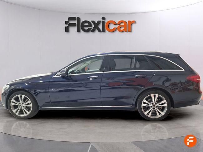 Usado Mercedes C220 170 CV (125 kW) 2017 Azul Familiar