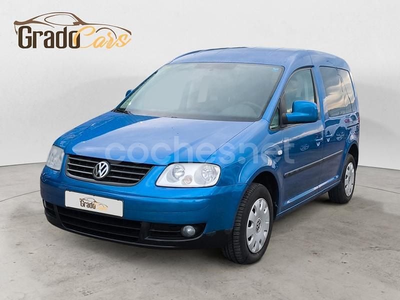 Azul Usado 2007 VW Caddy Life Monovolumen | 7990 € (Precio justo) - Imagen 1/4