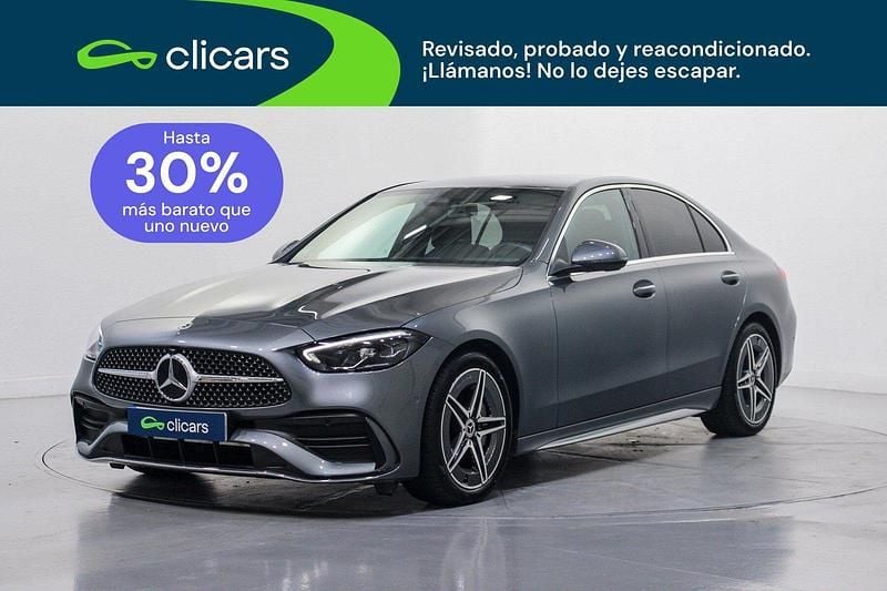 Usado Mercedes C200 163 CV (119 kW) 2024 Gris Berlina