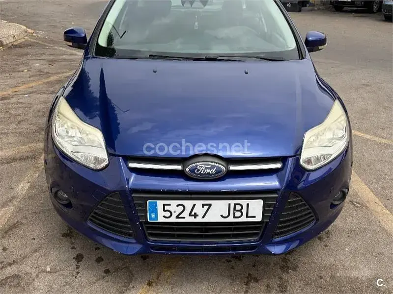 Usado Ford Focus Titanium 125 CV (91 kW) 2014 Azul Berlina