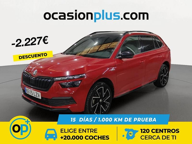 Rojo Usado 2022 Skoda Kamiq Monte Carlo SUV | 24.500 € (Un poco caro) - Imagen 1/4