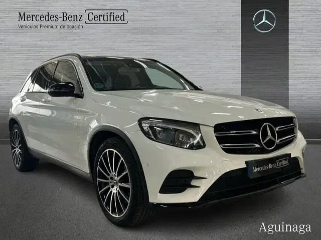 Usado Mercedes GLC220 170 CV (125 kW) 2019 Blanco polar SUV
