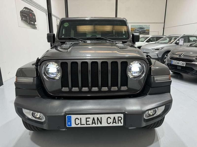 Gris / plata Usado 2019 Jeep Wrangler Sahara SUV | 47.990 € (Precio justo) - Imagen 1/4