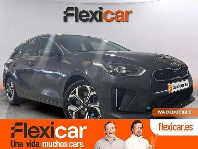 Usado Kia Ceed GT-Line 141 CV (103 kW) 2021 Gris Utilitario