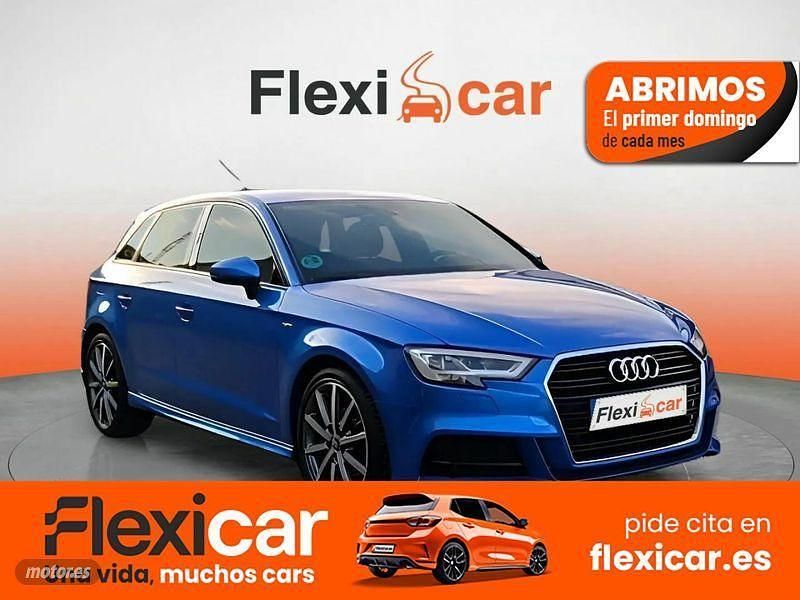 Azul Usado 2019 Audi A3 S-Line Berlina | 19.890 € (Precio justo) - Imagen 1/4