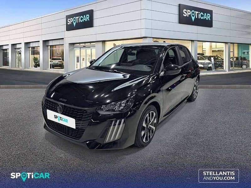 Negro Usado 2024 Peugeot 208 Active Utilitario | 14.490 € (Precio justo) - Imagen 1/4
